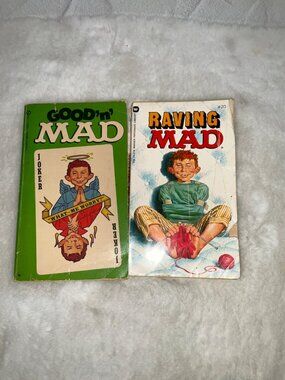 MAD Good n Mad/Raving Mad 1969 1973 Vintage Books